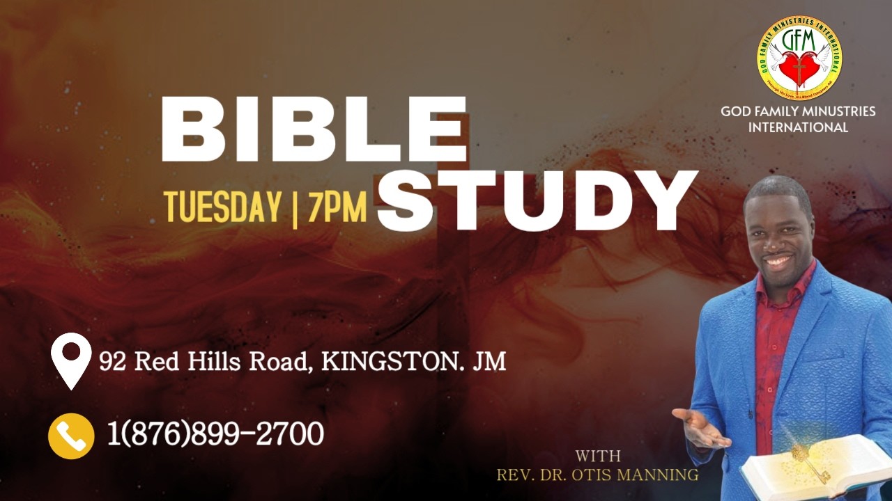 BIBLE STUDY- ONLINE SERVICE | REV. DR. OTIS MANNING| 26/2/26