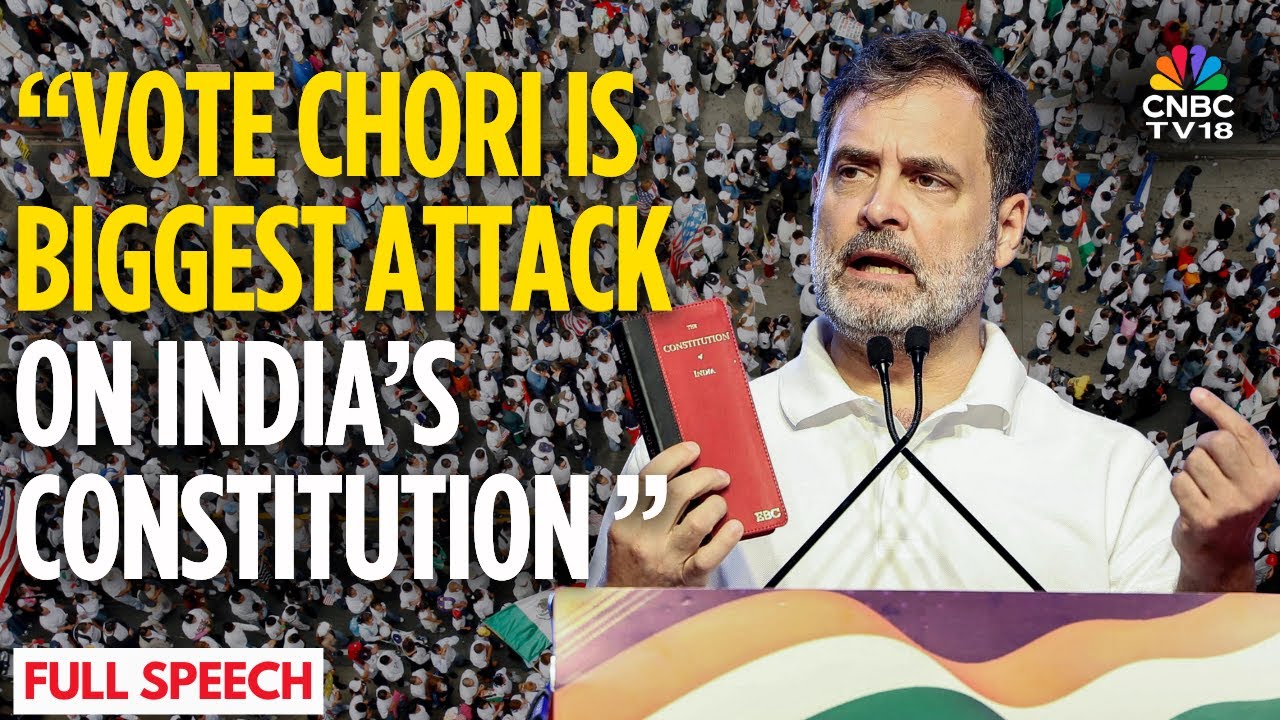 FULL SPEECH | Amit Shah's Hands Were Trembling In Parliament: Rahul Gandhi Attacks BJP | N18V