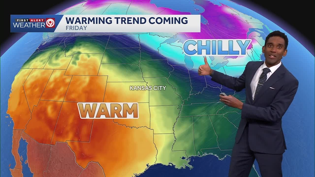 Kansas City weather: Highs in the 40s Tuesday before springlike temperatures return