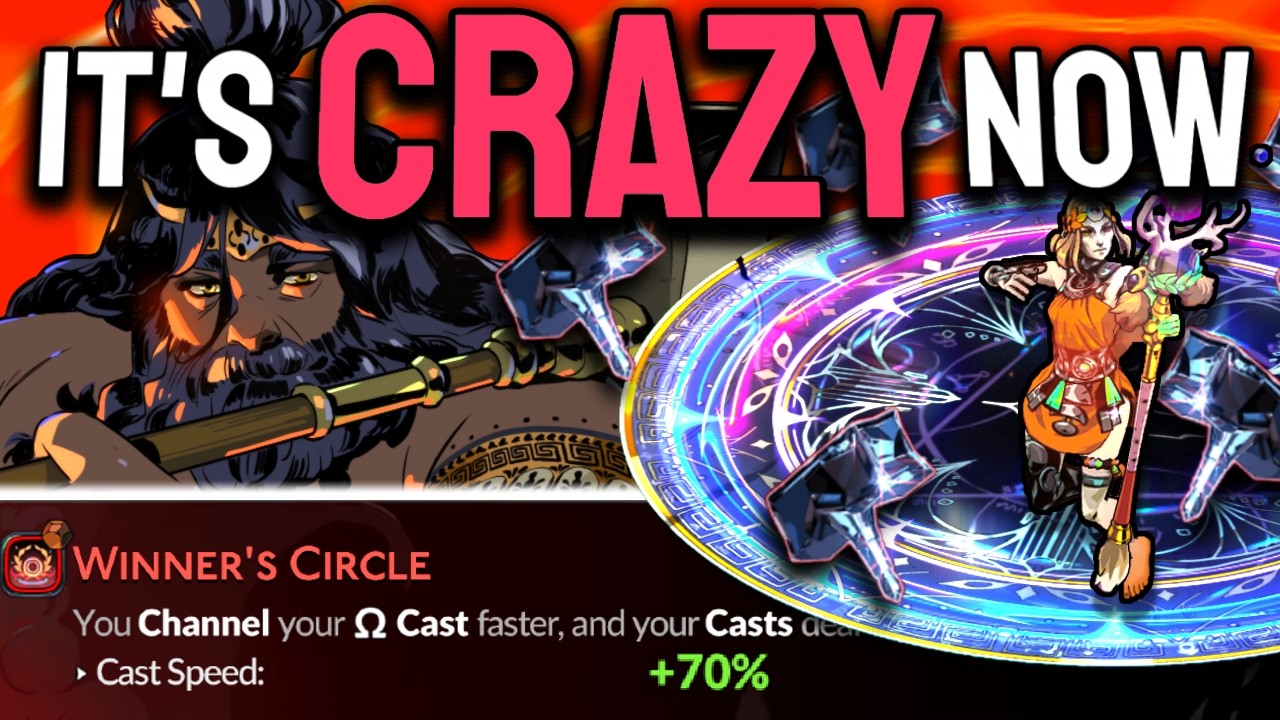 New Winner's Circle is DOPE!! | Hades 2 (Circe Staff)