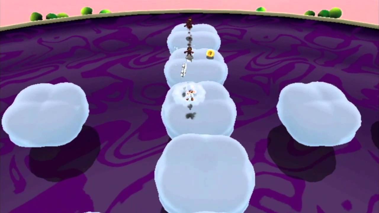 Super Mario Galaxy 2 - Monde 3 - Moulins à nuages : La nuée d'étoiles d'argent