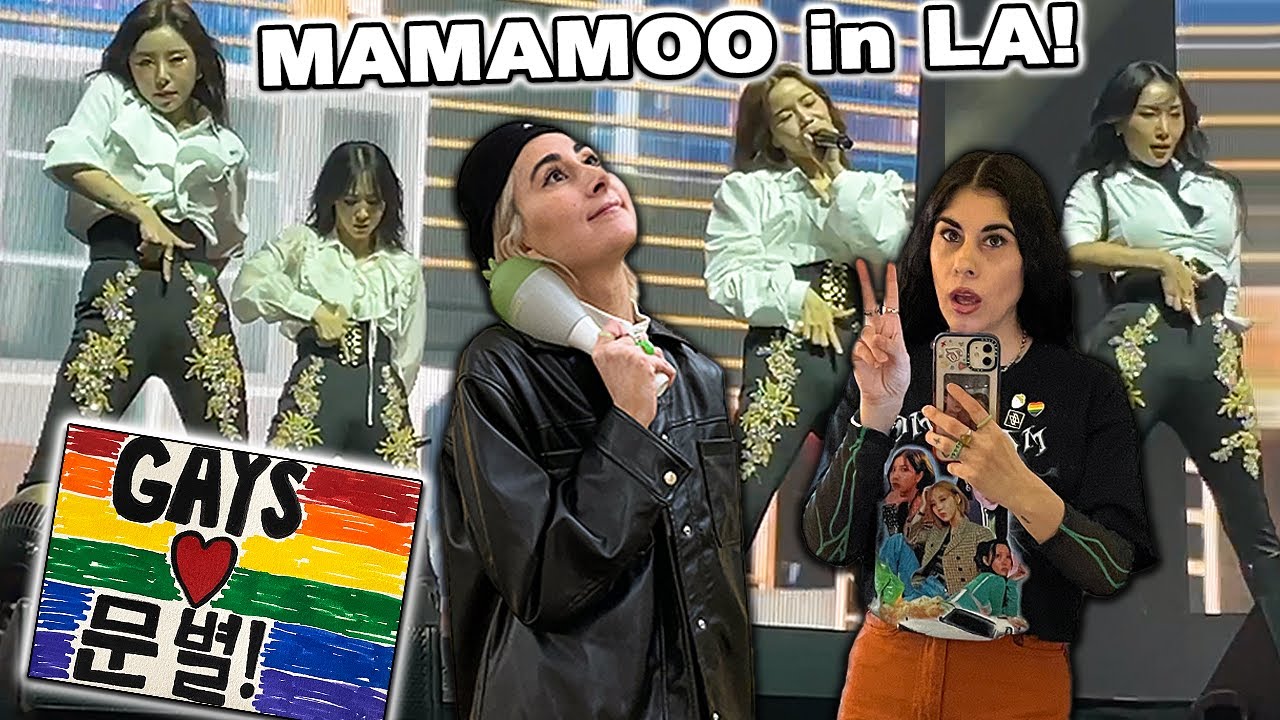 WE SAW MAMAMOO IN CONCERT FOR THE FIRST TIME! (MyCon in Los Angeles)
