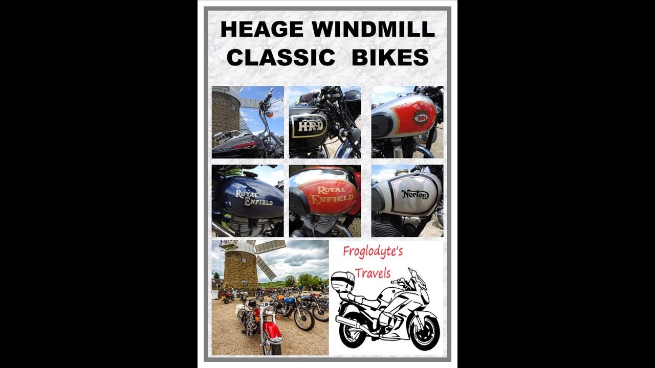 Classic Bike Meet at Heage Windmill