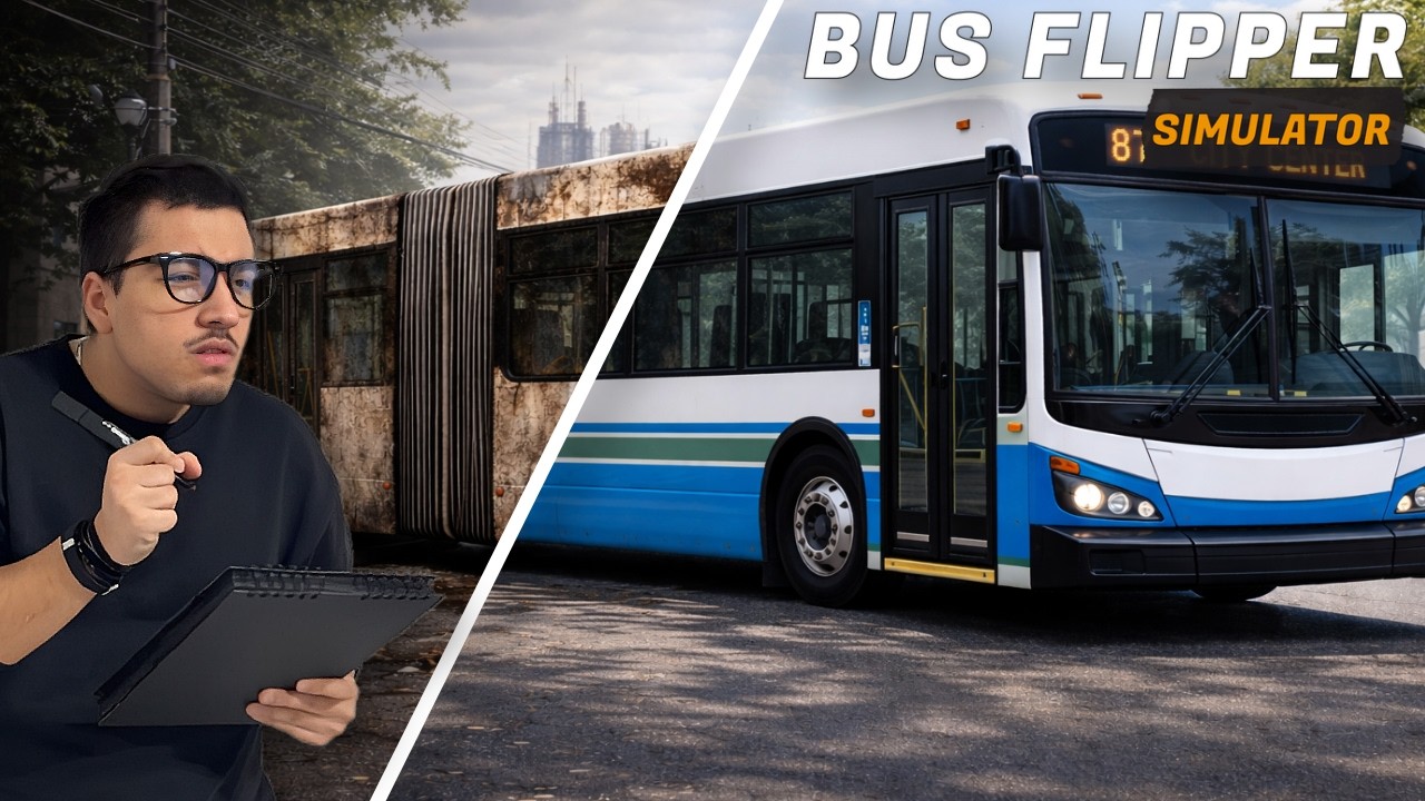 OGGI RISTRUTTURIAMO CAMPER - Bus Flipper Simulator #1