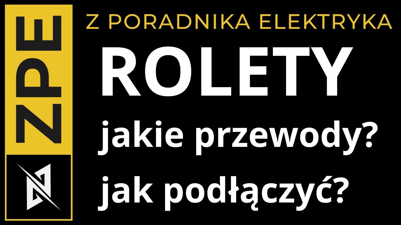 Jak okablować i podłączyć obwód rolet w domu? Standardowa instalacja elektryczna | SRP-01 ZAMEL