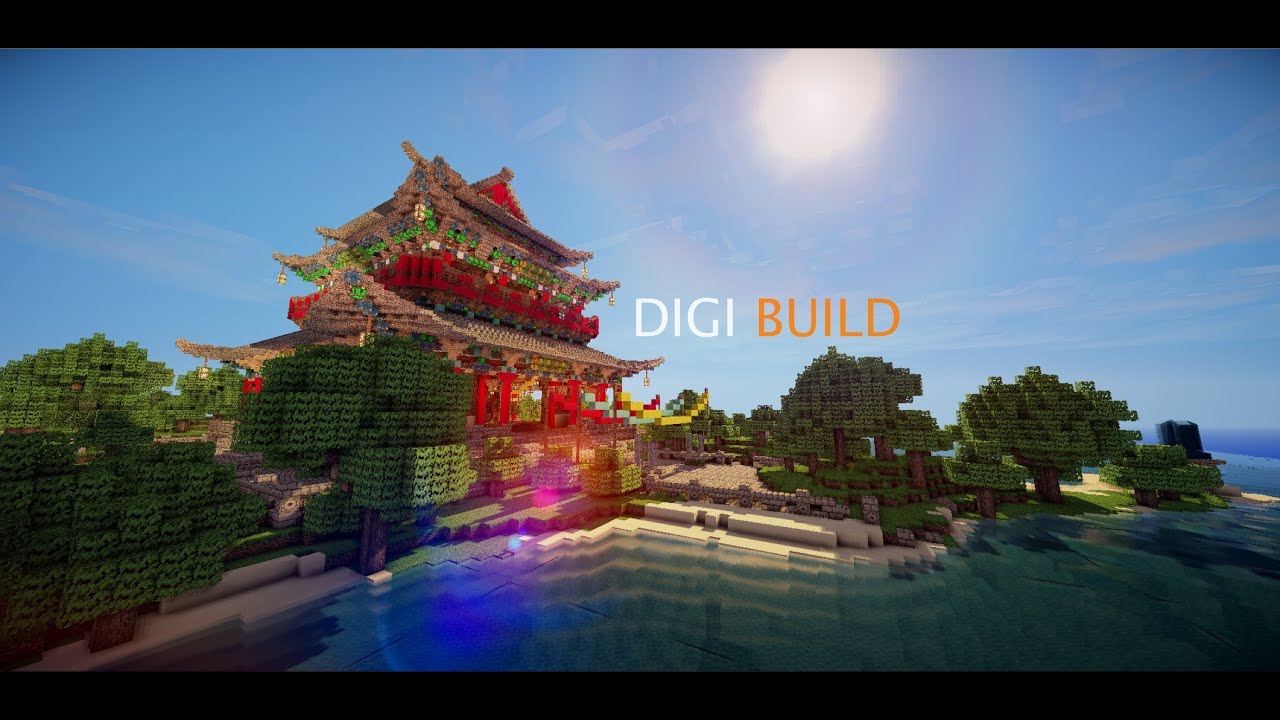 DIGI BUILD - CHALLENGE MODE - The Chinese Temple