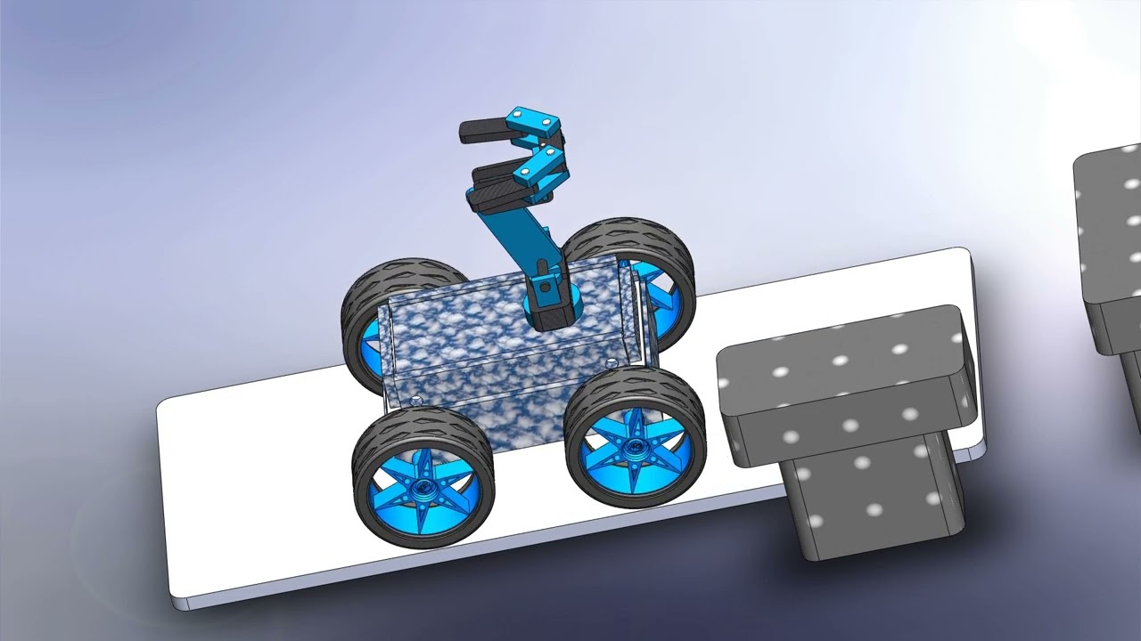 Carro con Brazo Robótico Arduino (Diseño, Armado, Desarmado, Simulación y Funcionamiento).