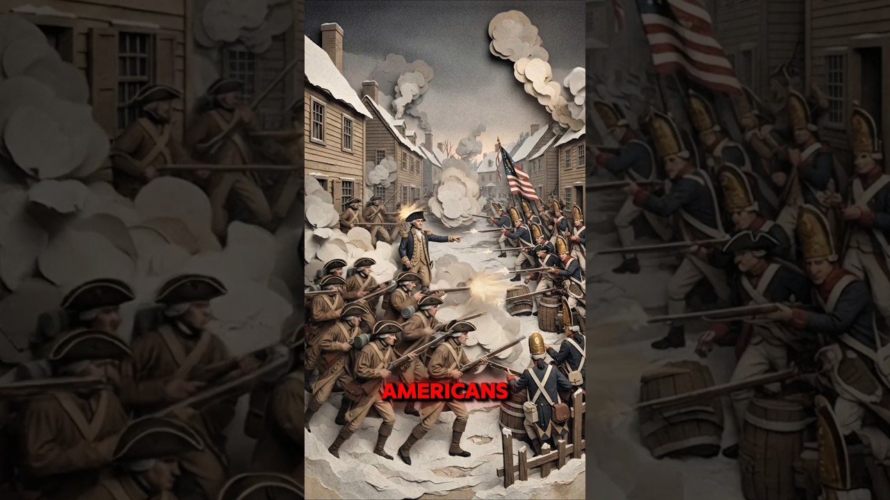 The Christmas night attack that changed the Revolution. 🇺🇸⚔️ #AmericanHistory #PaperPast