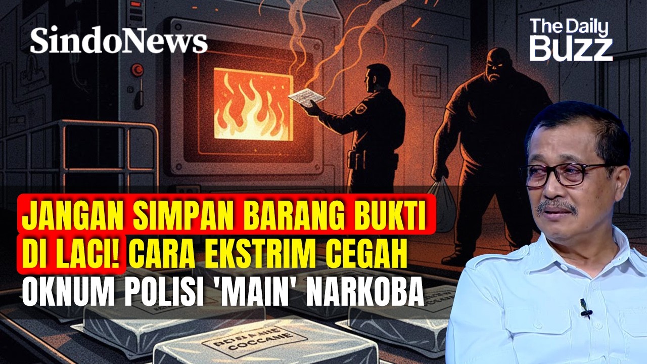 Jangan Simpan Barang Bukti di Laci! Cara Ekstrim Cegah Oknum Polisi 'Main' Narkoba | Daily Buzz