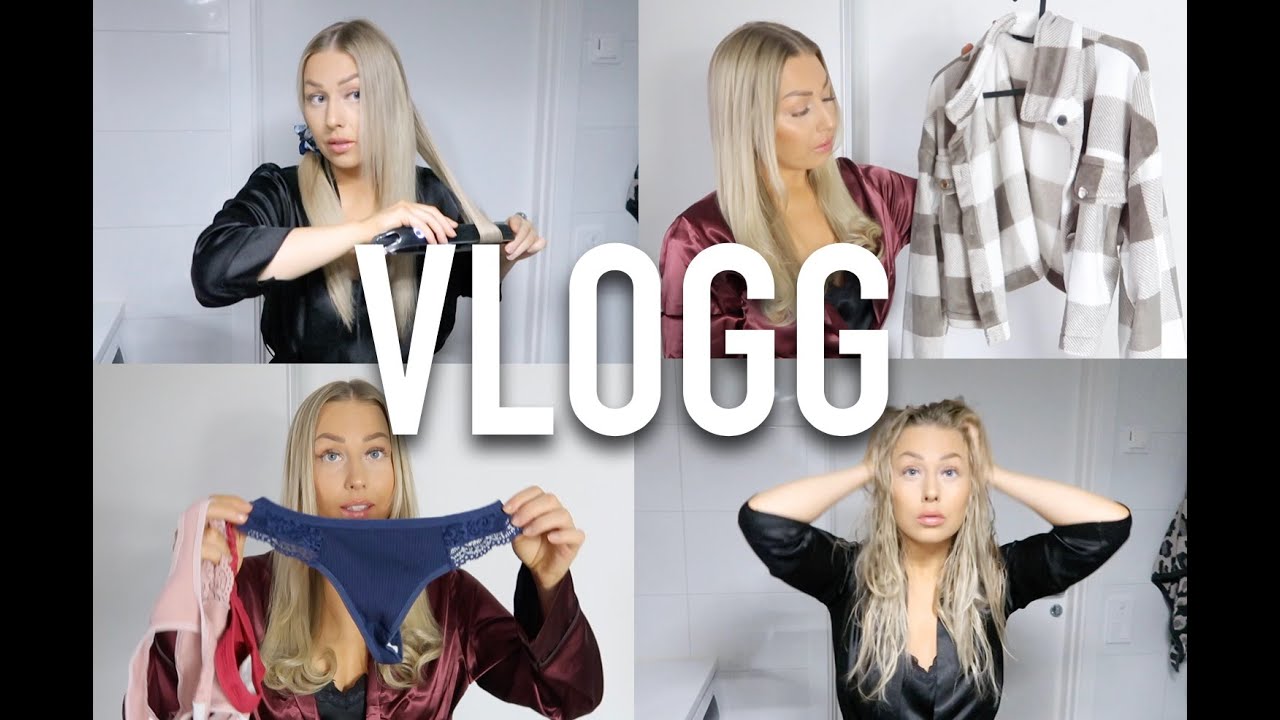 VLOGG | Min hårvårdsrutin + SHEIN