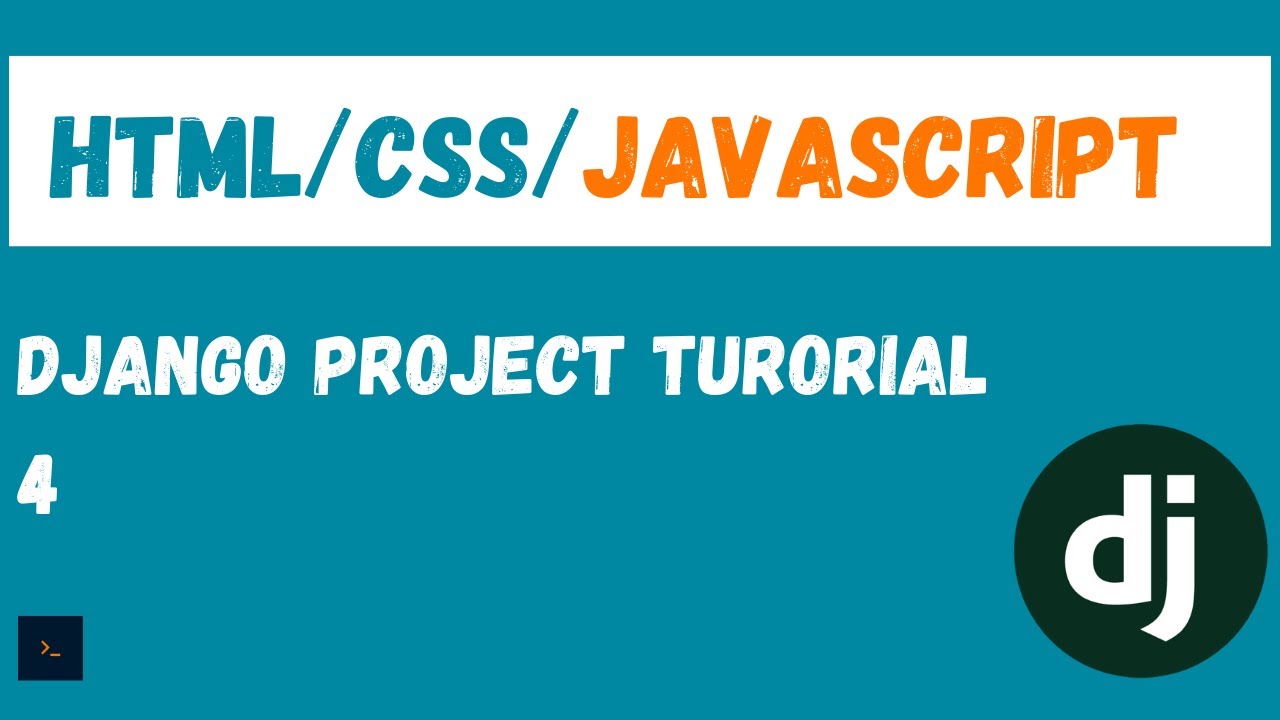 Настройка HTML CSS и JS. Учебник проекта Django [4].