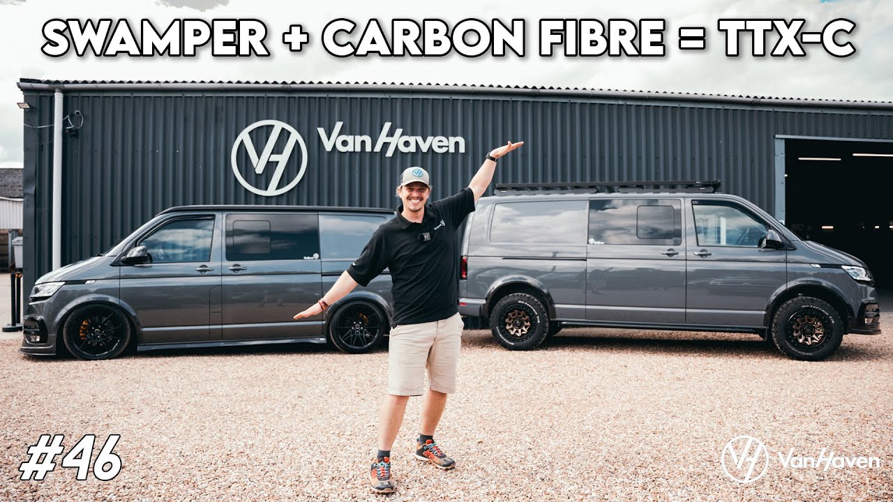 VW T6.1 TRANSPORTER + SWAMPER + CARBON FIBRE = TTX-C