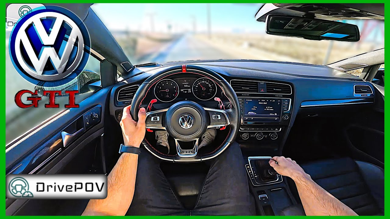 POV Test Drive & Performance | VW Golf 7 GTI | Stage 1 315HP | #DrivePOV