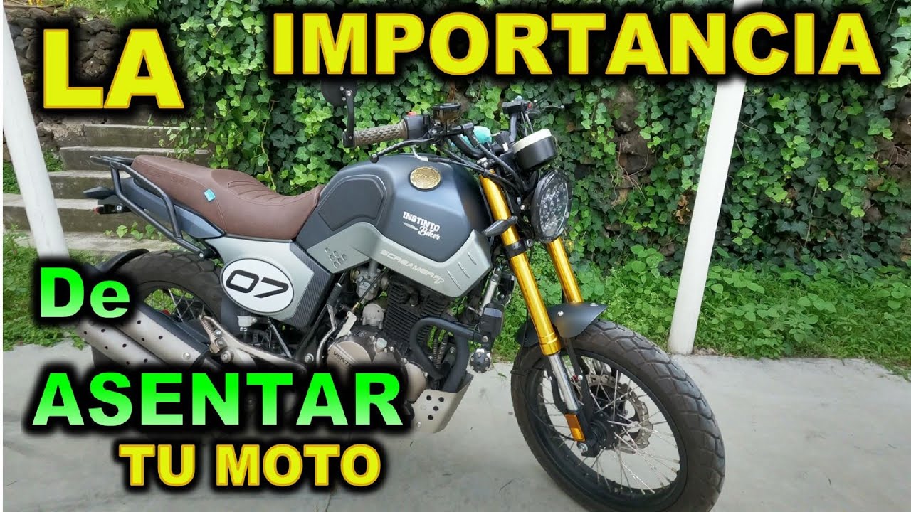 LA IMPORTANCIA DE ASENTAR TU MOTO Y COMO HACERLO BLITZ RIDER
