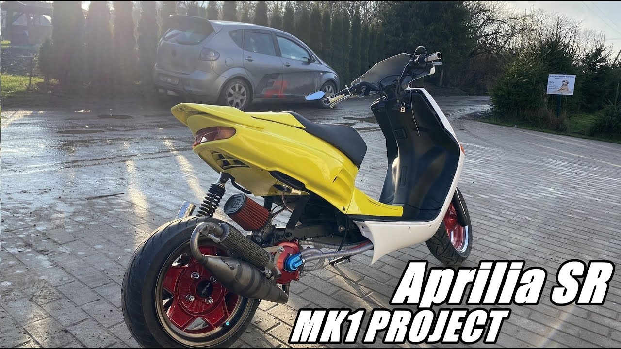 Aprilia SR MK1 DRAG-RACE PROJEKTAS!