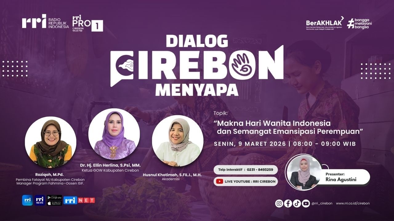 🔴 Makna Hari Wanita Indonesia dan Semangat Emansipasi Perempuan || Dialog Cirebon Menyapa
