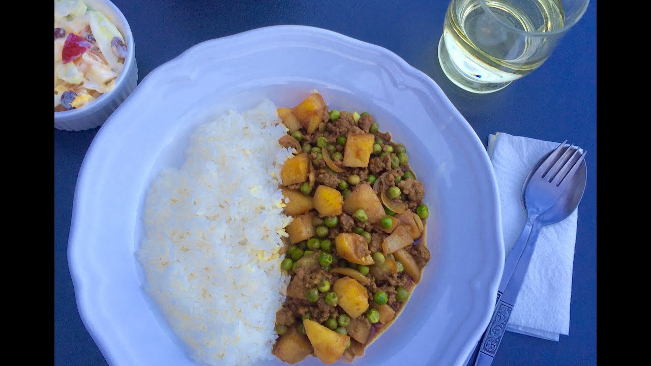 Curry Minchi (Curry Minced Meat 咖喱免治) - Macanese Cuisine | Welcome to My Kitchen