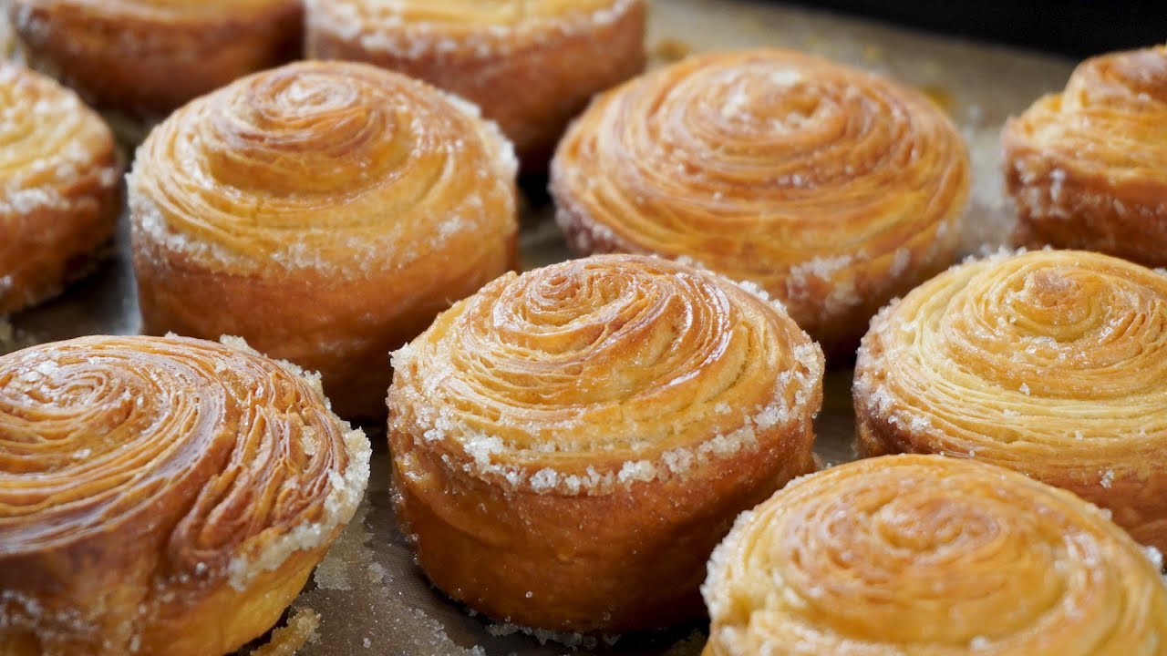 [퀸아망 만들기] 바삭바삭한데 촉촉하기까지하네요ㅣ진짜 진짜 맛있어요. 쥔장강추 ㅣ KOUIGN-AMANN