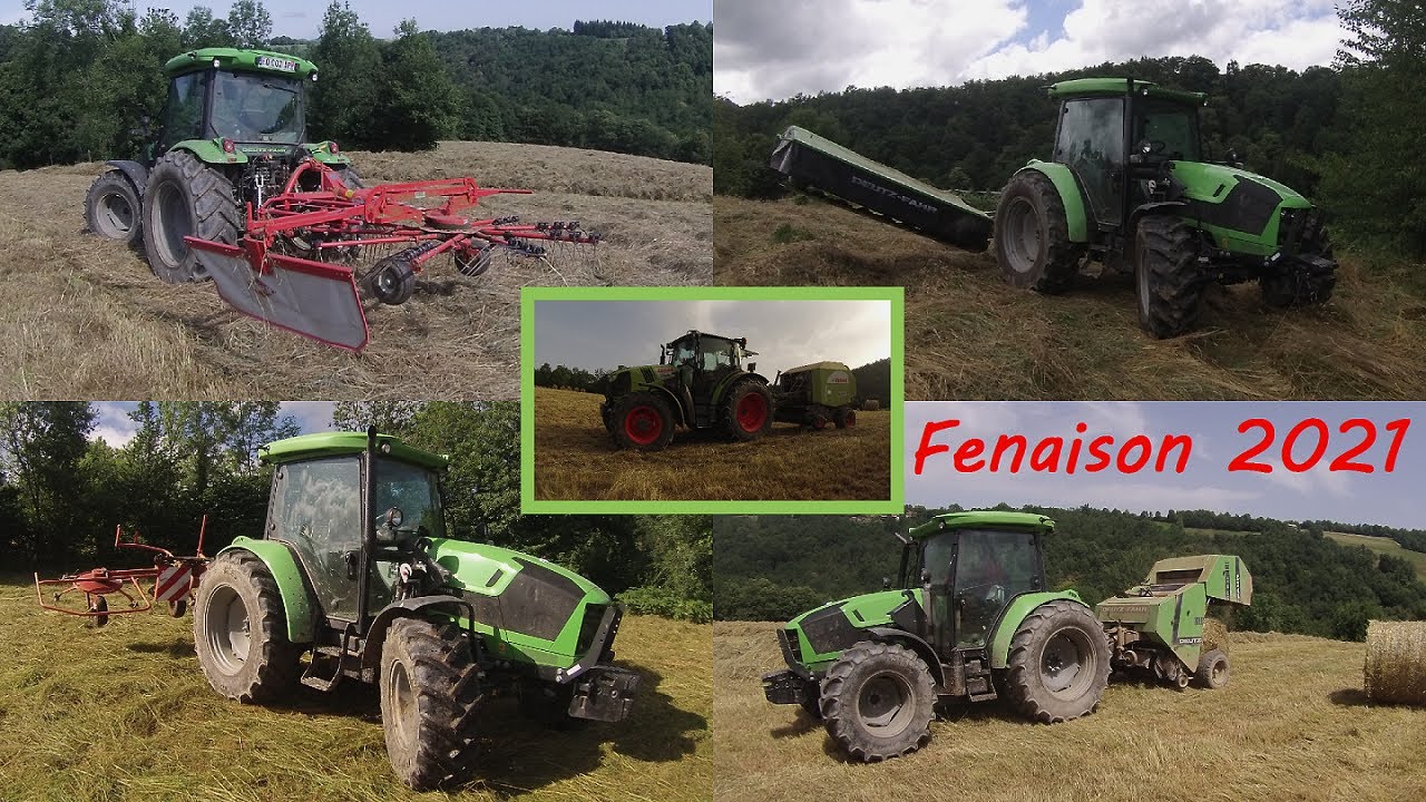 Fenaison 2021 | Deutz-Fahr, Lely, Kuhn & Claas