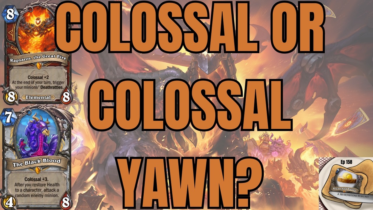 Colossals are back in hearthstone, will they be as fun??