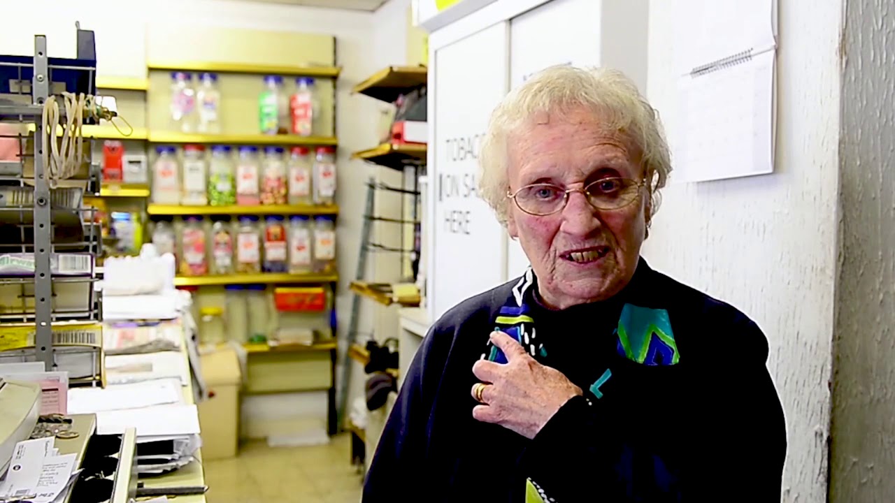 Elderly Shopkeeper Defends Local Newsagent Against Robber!