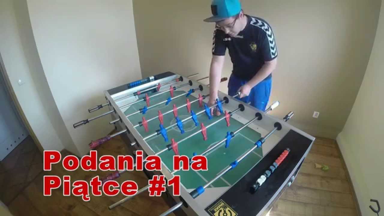 Podstawy gry w piłkarzyki - Podania na piątce #1 - Brush Pass