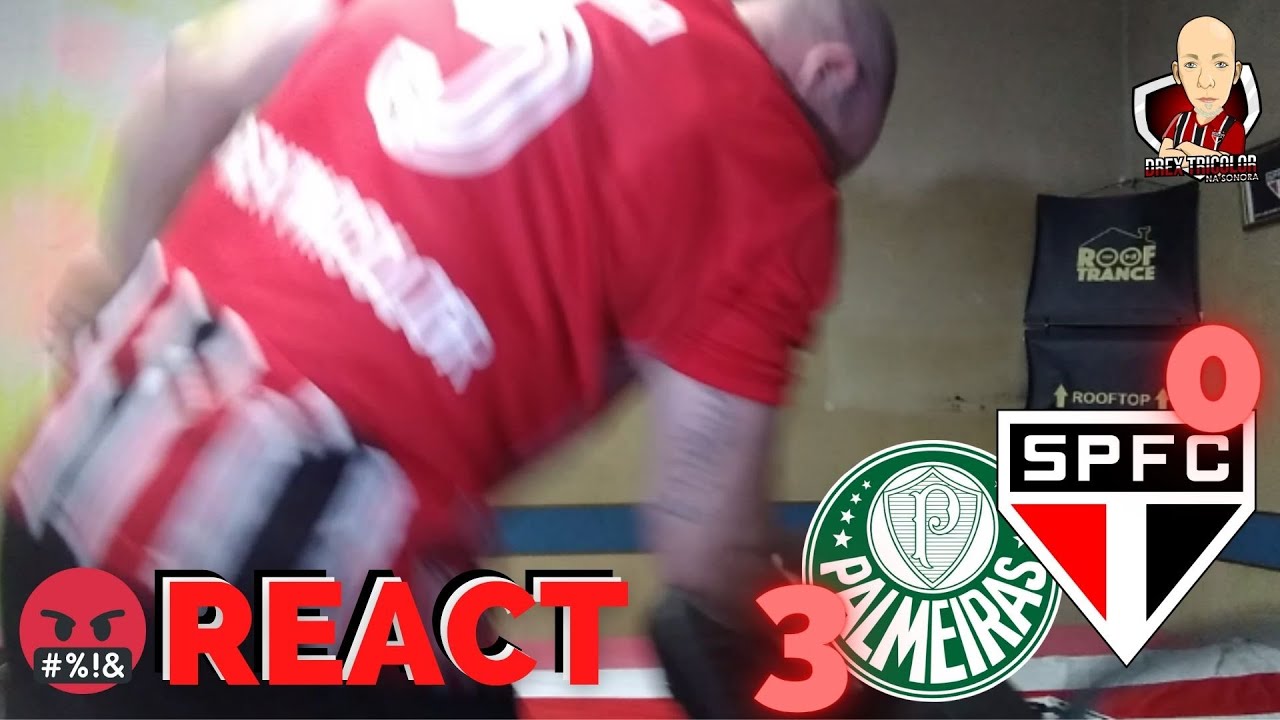REACT SEM FILTRO | ELIMINAÇÃO VEXATÓRIA | PALMEIRAS 3 x 0 SÃO PAULO FC | LIBERTADORES 2021