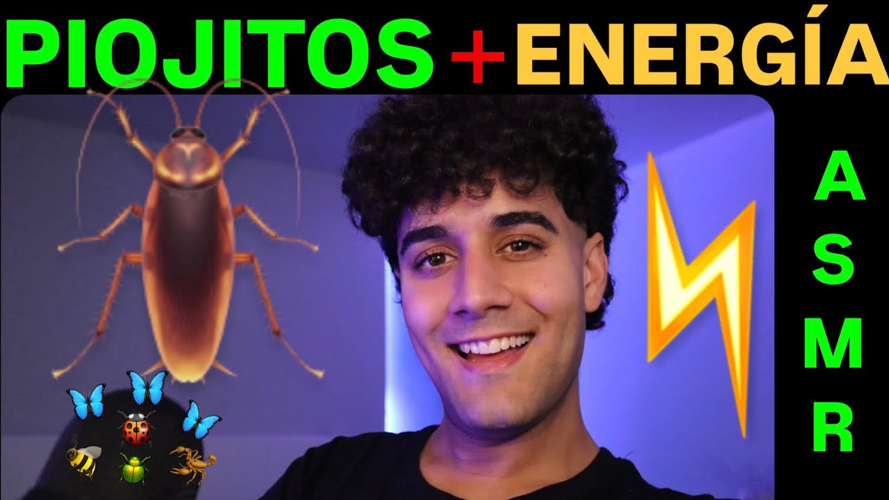 ASMR Piojitos + te quito malas energías || mouth sounds || susurros || inaudible