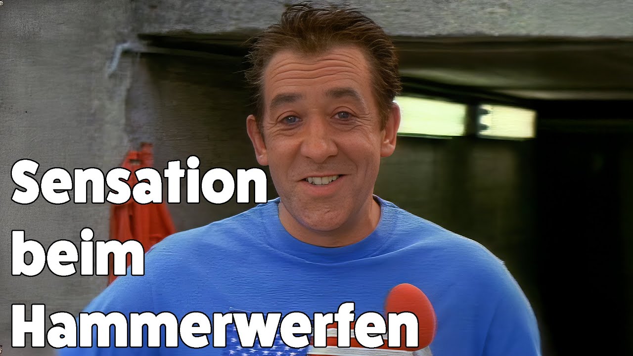 Dieter Hallervorden  -  Sensation beim Hammerwerfen