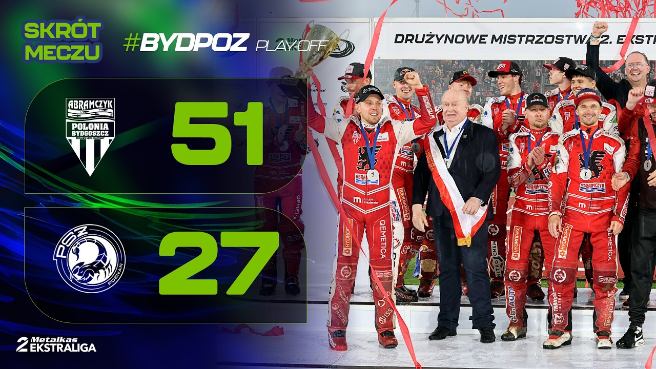 Gryfy z upragnionym awansem po 13 latach! Skorpiony w barażach (skr&oacute;t #BYDPOZ 51:27 20.09.2026)