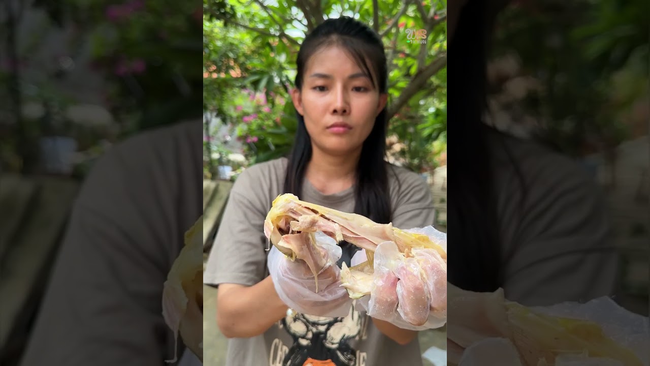 របៀបធ្វើ មាន់ស្ពៃខៀវ