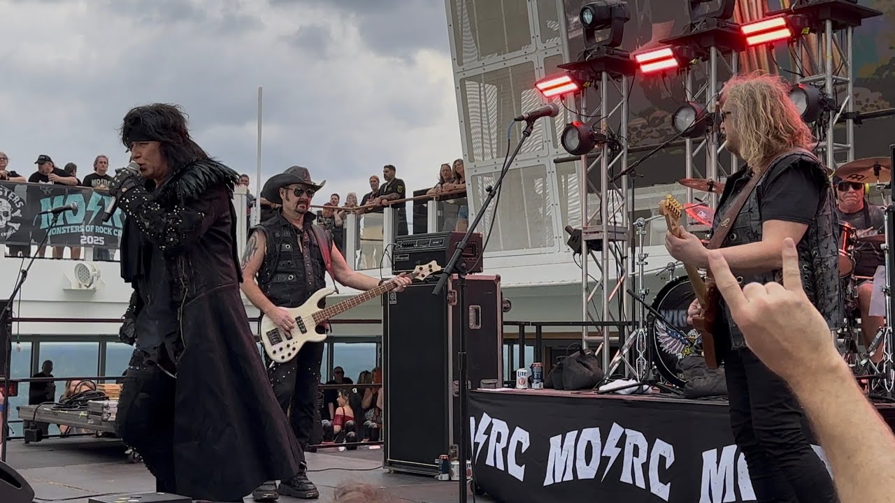 Wig Wam - Hard To Be A Rock’n Roller, 3-10-2025 at the Pool Stage on The Monsters of Rock Cruise.