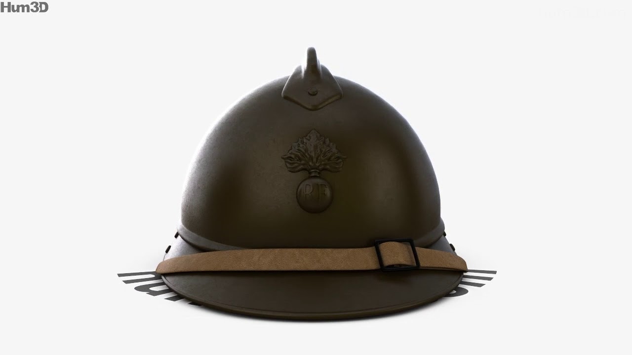 M15 Adrian Helmet 3D model by 3DModels.org