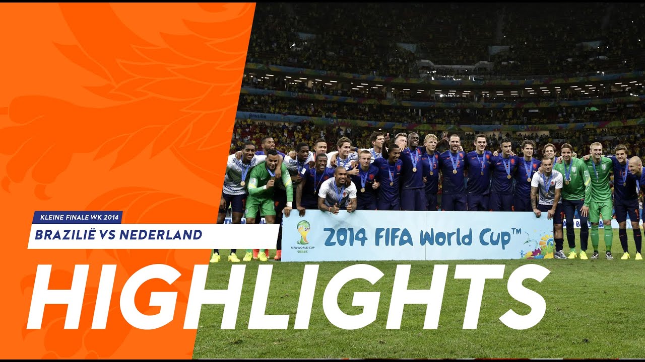 Highlights: Brazilie-Nederland (12/07/2014), kleine finale WK 2014
