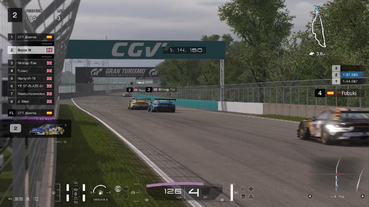 Porsche cup round 1 race 2 cgv lobby 1