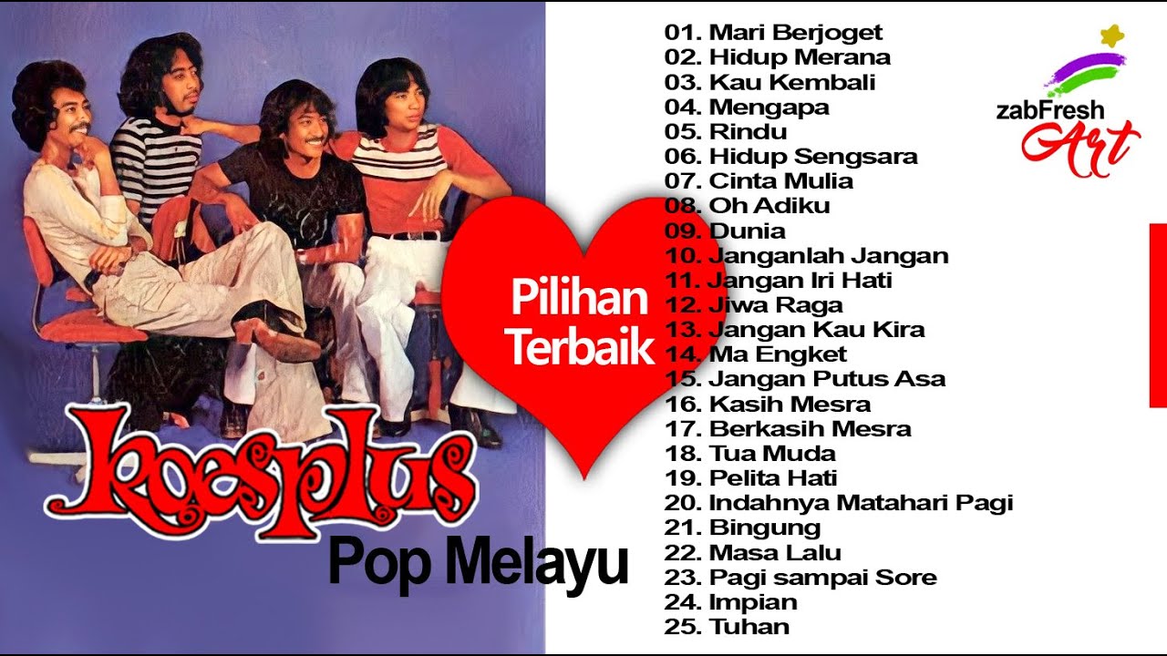 Koes Plus PopMelayu (Pilihan top -Video+Liryc): Senyum Fresh!!