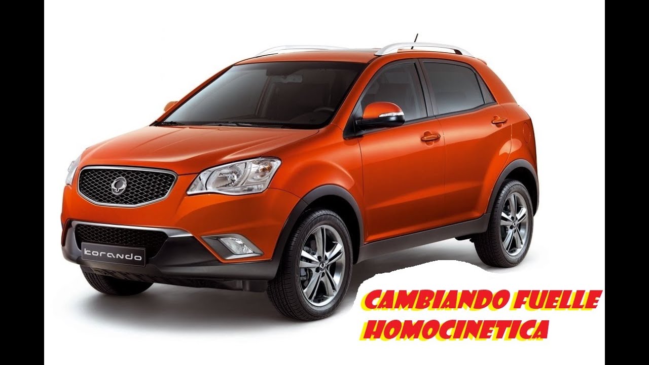Como cambiar el Fuelle de Homocinética Ssangyong Korando 2.0 2013