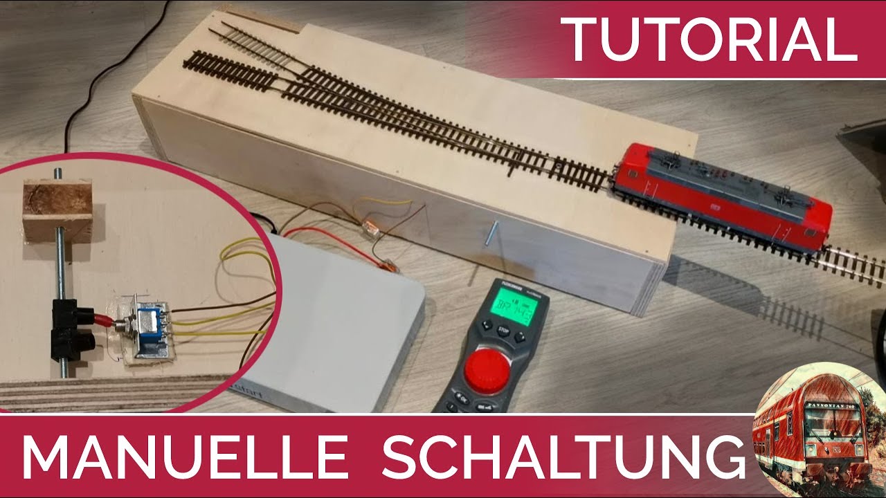 TUTORIAL manuelle Weichenschaltung / Stellstangen für Modelleisenbahn H0 Bauanleitung & Tipps