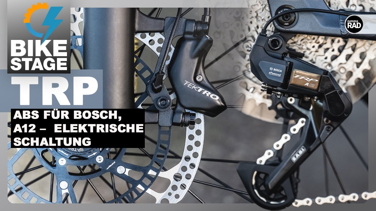 🔥TRP greift an: Neue TRP E.A.S.I. E-Bike-Schaltgruppe & Bosch ABS-Integration – BikeStage 2025