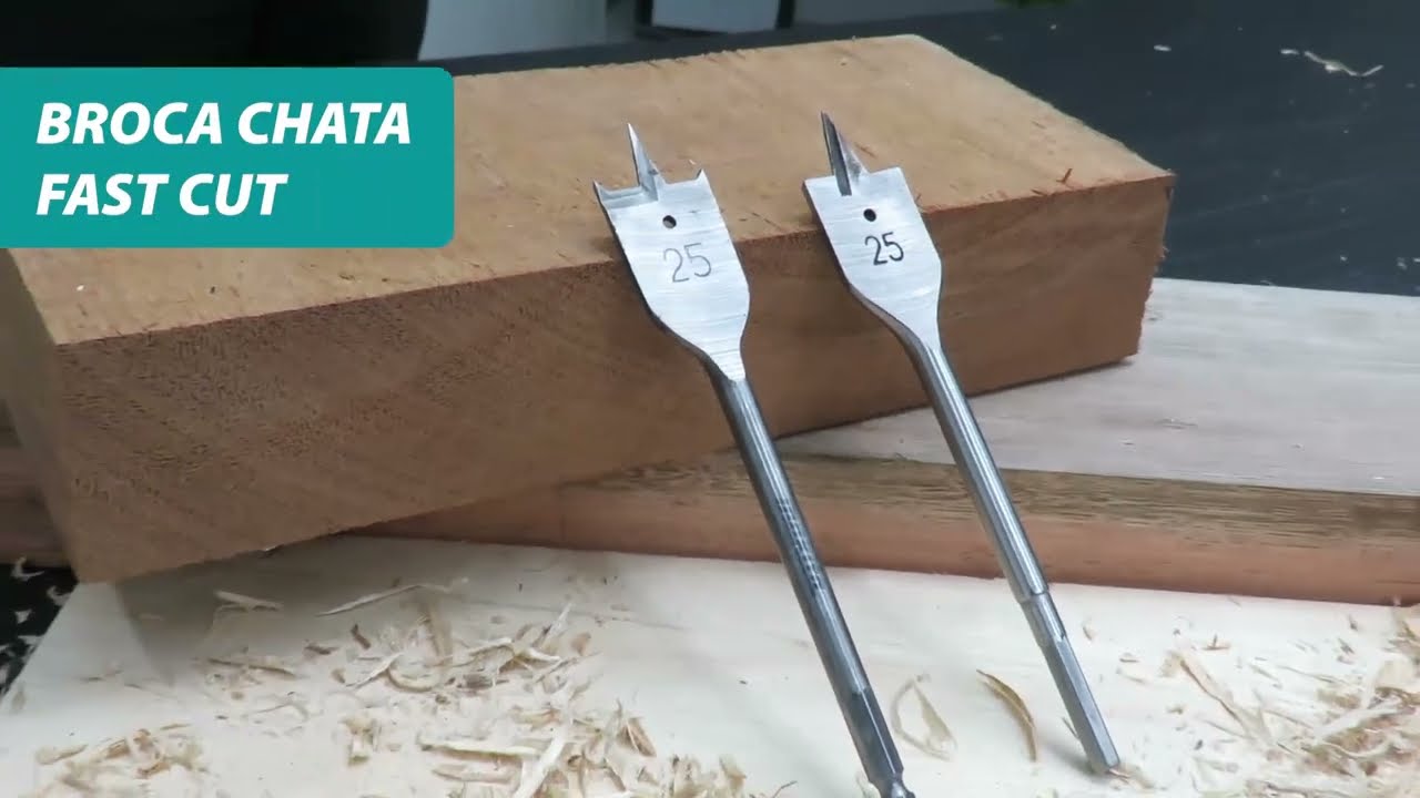 Broca Chata Fast Cut Makita