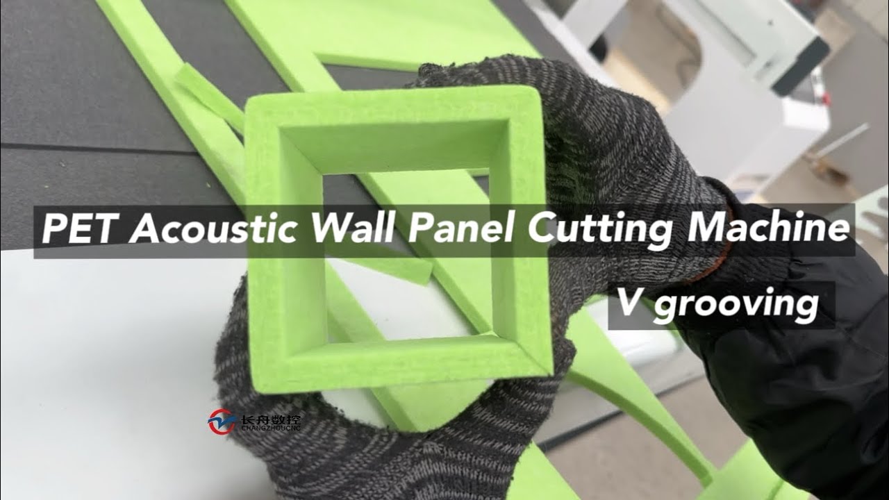 PET Felt Cutting machine CNC PET Acoustic wall panel cutting machine