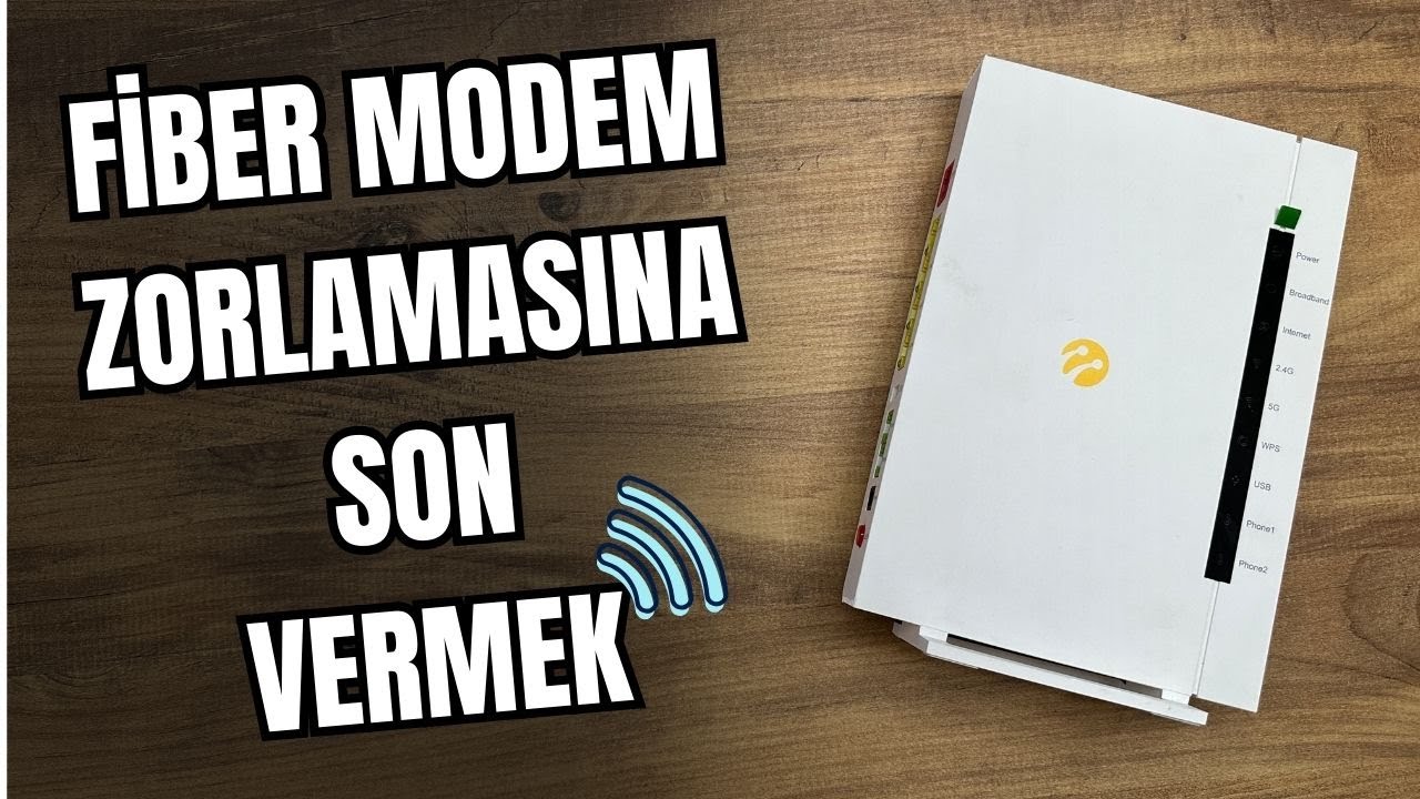 FİBER İNTERNETİNİZİ FARKLI MODEMDE NASIL KULLANIRSINIZ? FİBER ŞİFRE ÖĞRENME VE MODEM DEĞİŞTİRME