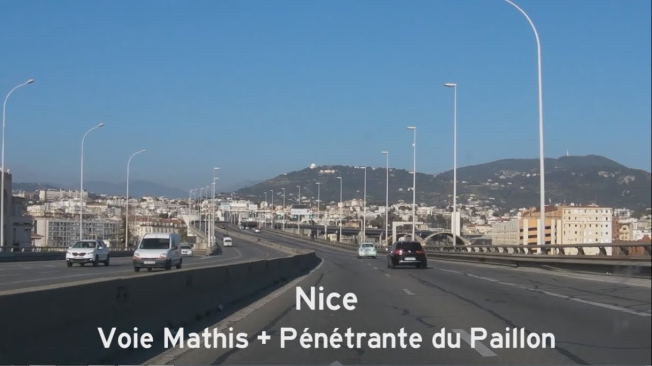 [F] Nice: Voie Mathis + Pénétrante du Paillon