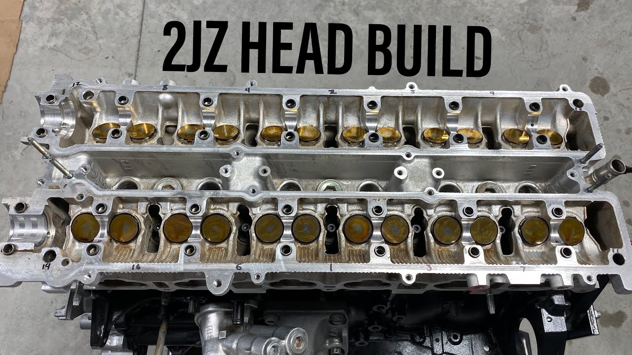 2JZ Valvetrain Install & ARP Headstuds!