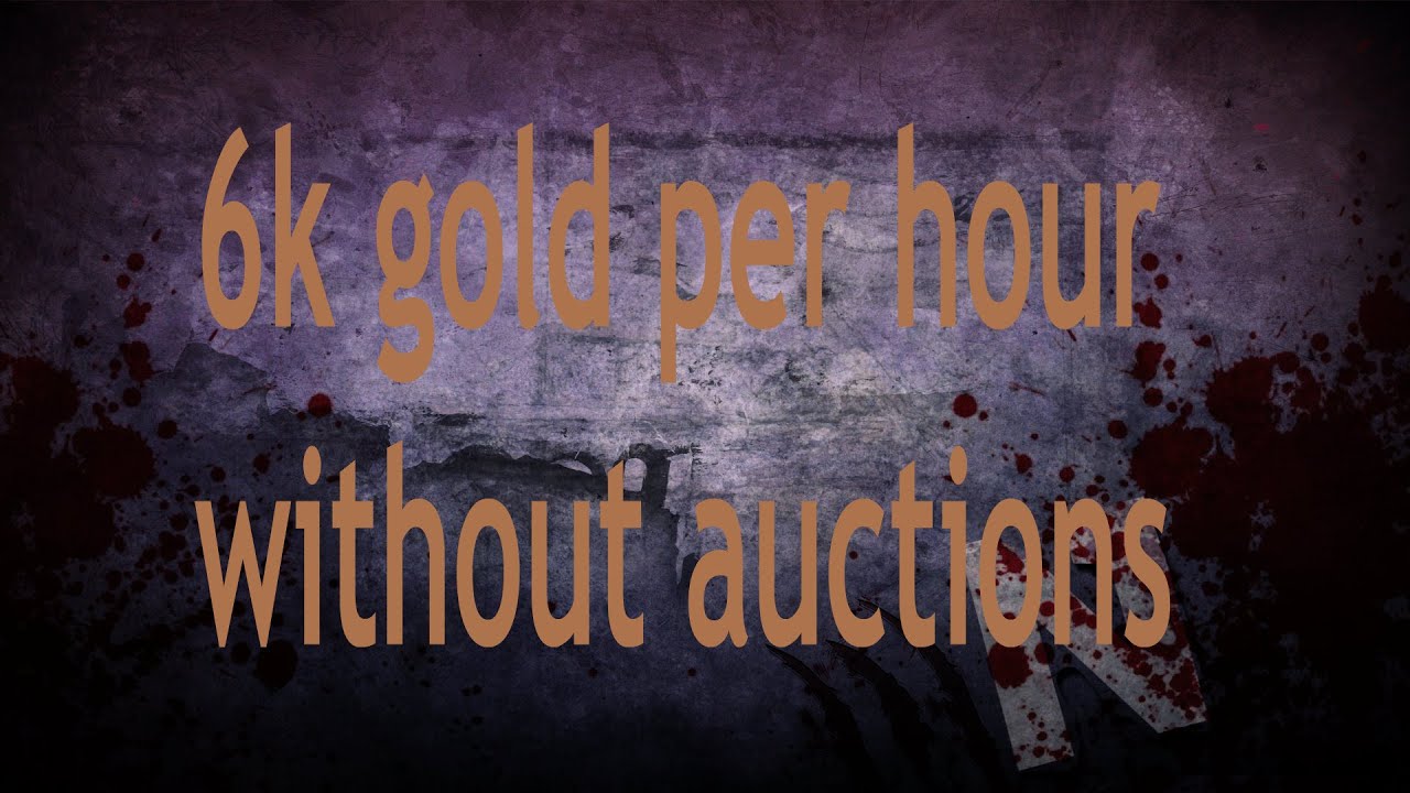 Nightfall - 6k gold in 1h without auctions 6.2 gold farm guide