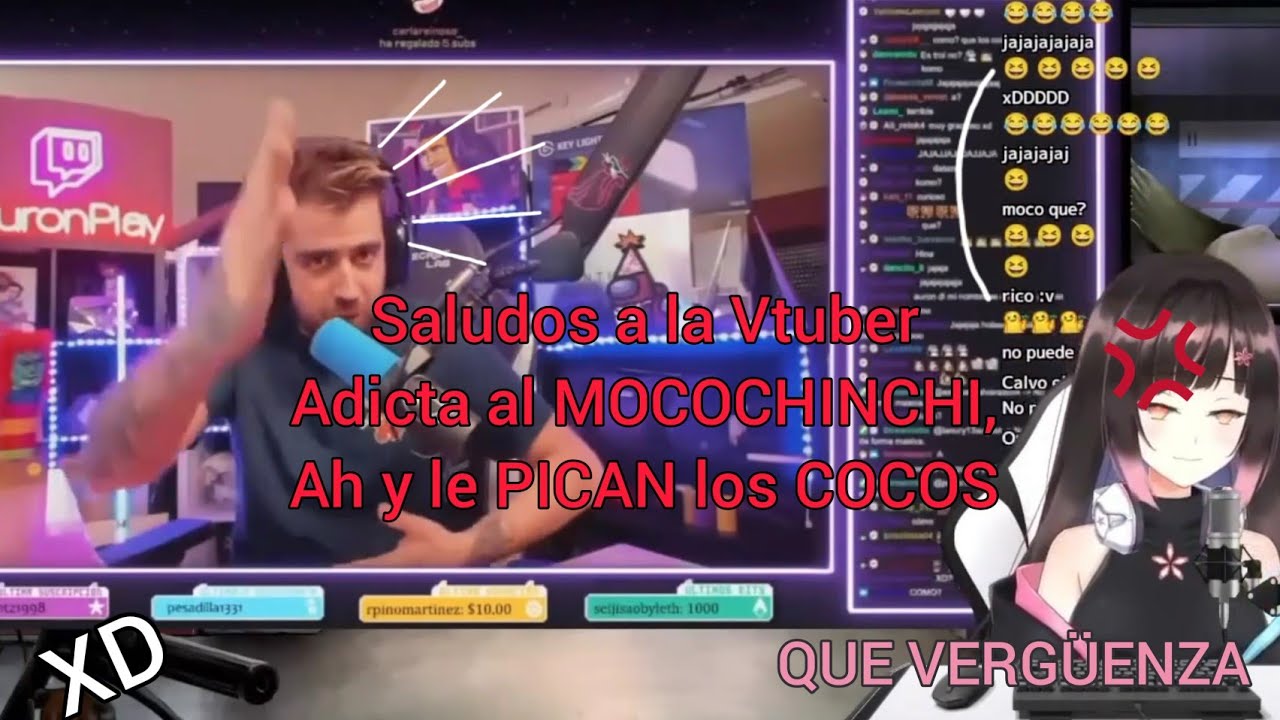 AURONPLAY saluda a Hana y ella se ENOJA con Los Yogurcitos