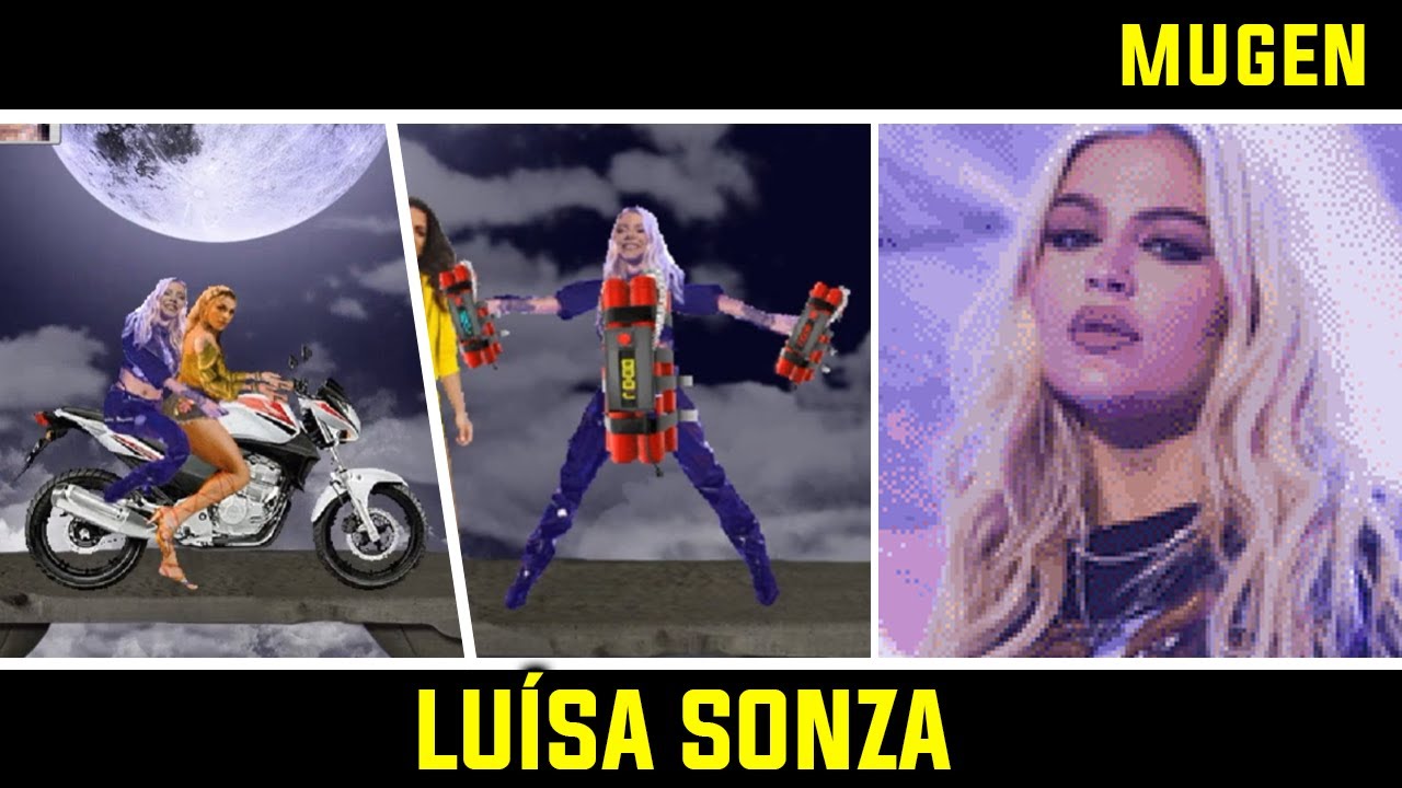 Todos os Poderes da Luísa Sonza no Mugen | Mortal Kombat Brasileiro (Mugen Memes)