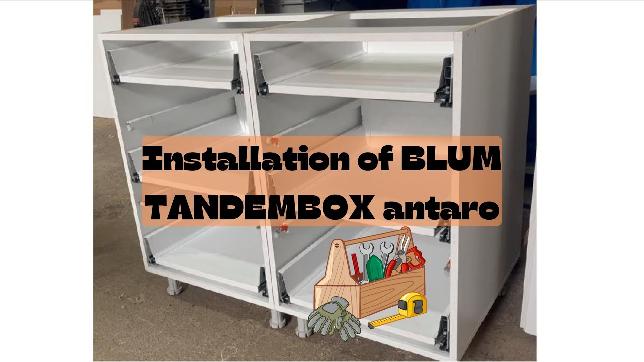 BLUM Drawer Slides Installation | Satisfying DIY Build