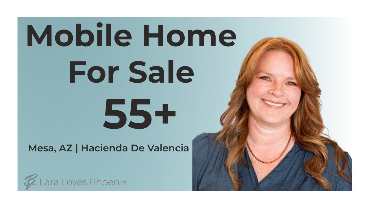 55+ Mobile Home for Sale in Mesa AZ | Hacienda De Valencia | 201 S Greenfield Rd #361
