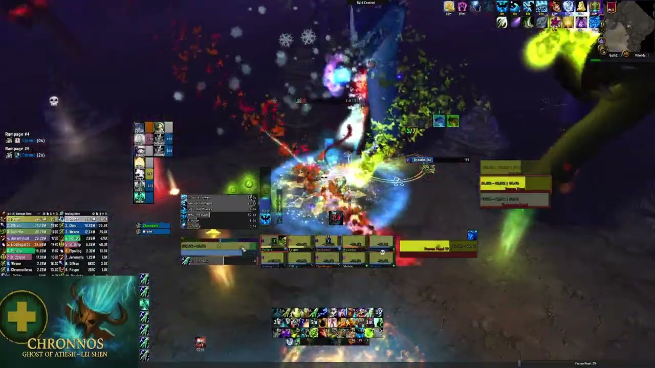 Throne of Thunder Megaera 10 Heroic | Resto Shaman